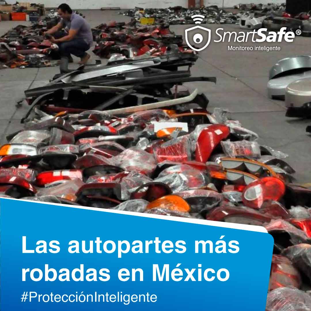 LAS AUTOPARTES MÁS ROBADAS EN MÉXICO